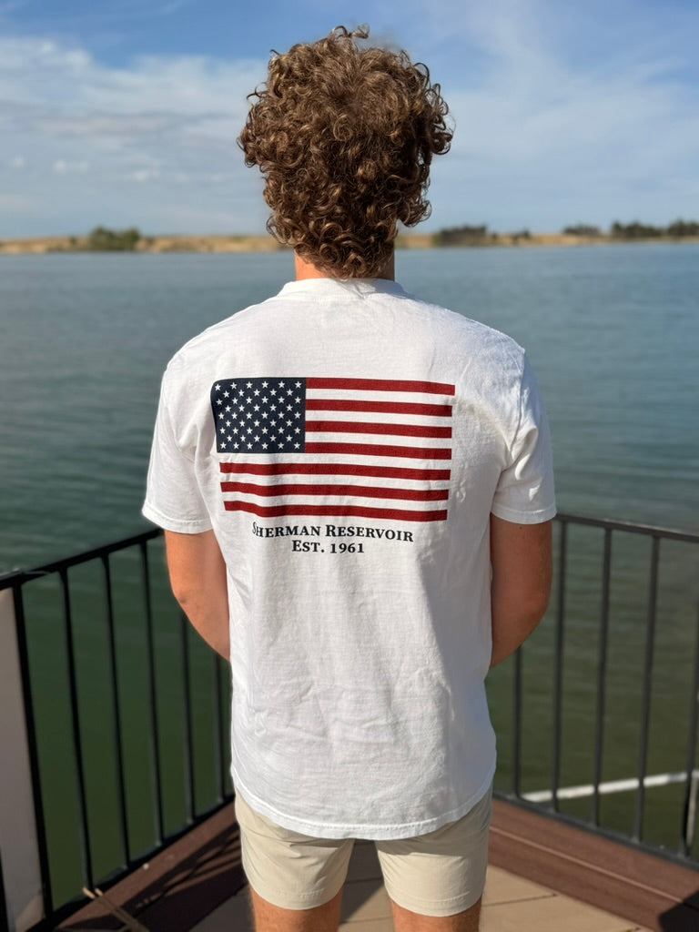 USA Sherman Flag Tee
