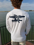 Sherman Boat Cleat White Tee
