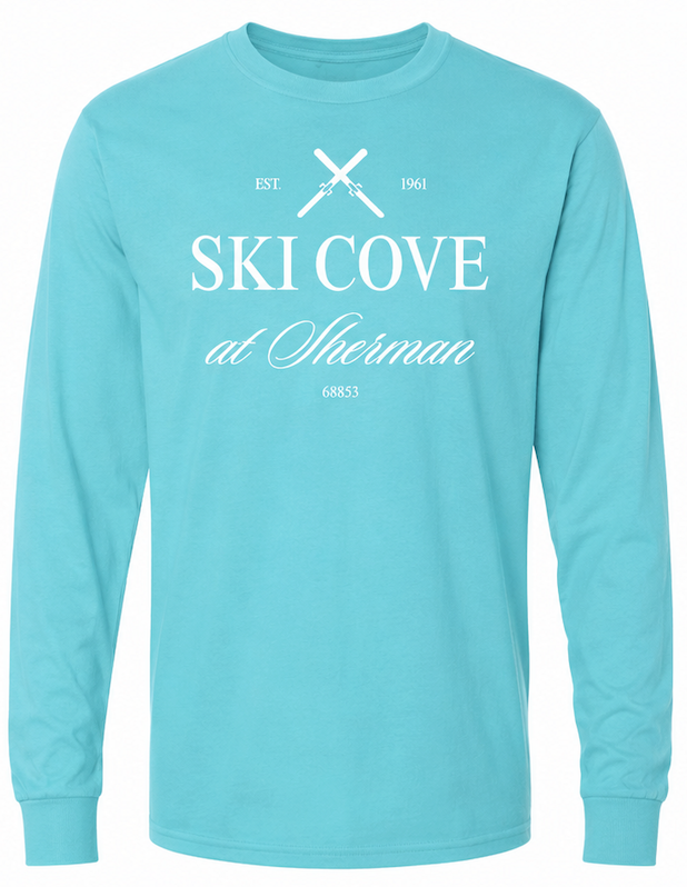 Sherman Ski Cove Aqua Tee