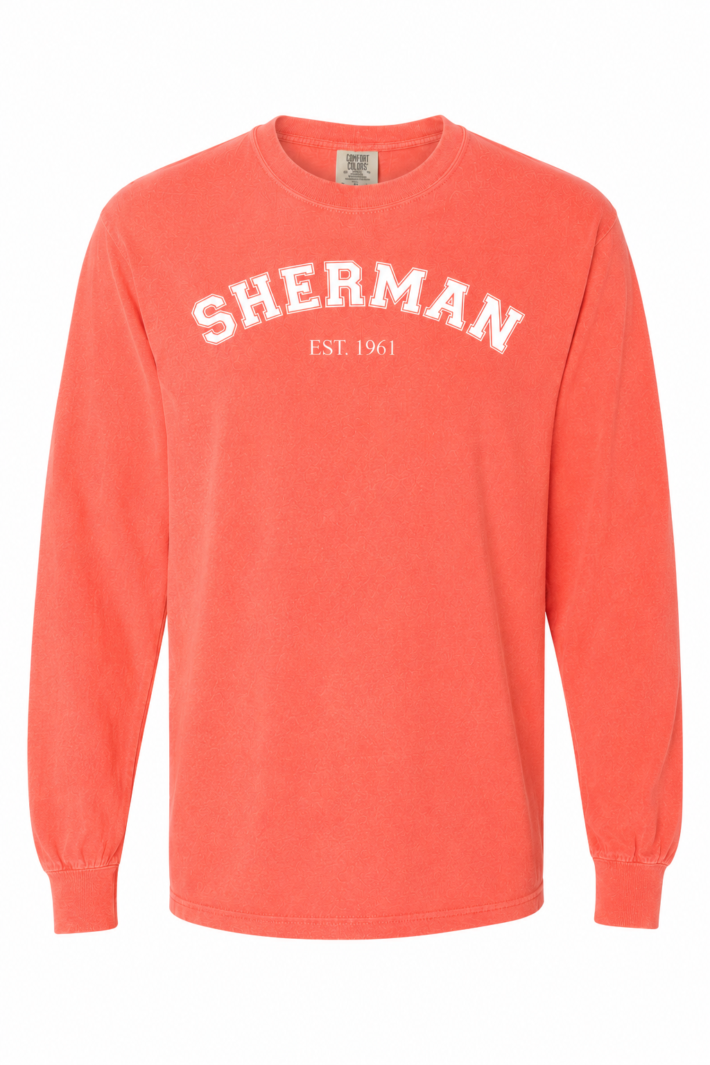 Sherman Tee Bright Salmon