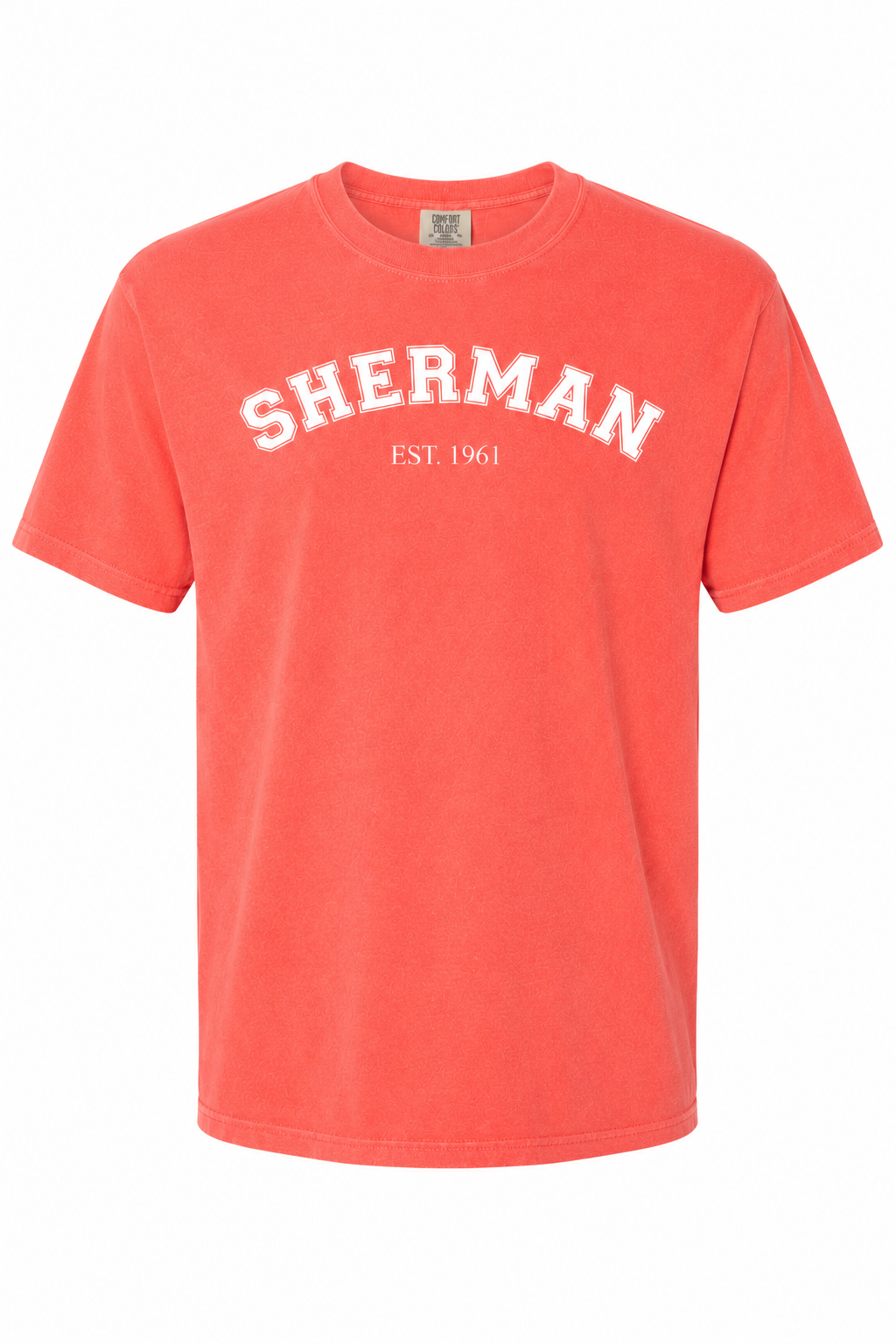 Sherman Tee Bright Salmon
