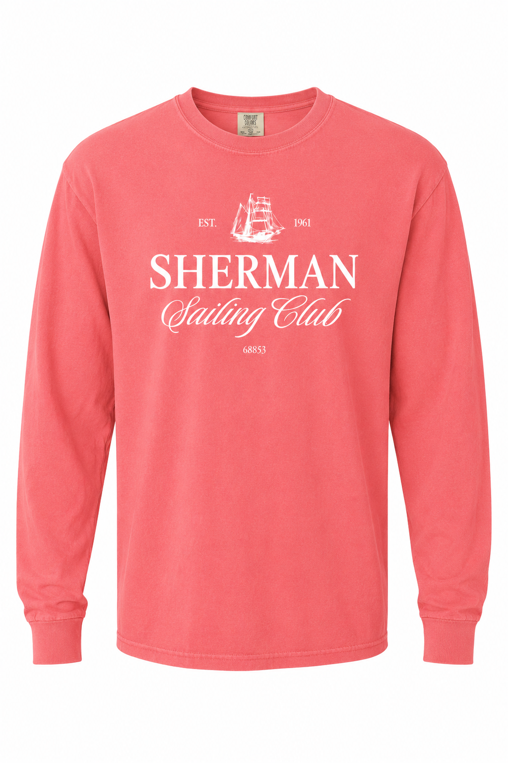 Sherman Sailing Club Watermelon Tee