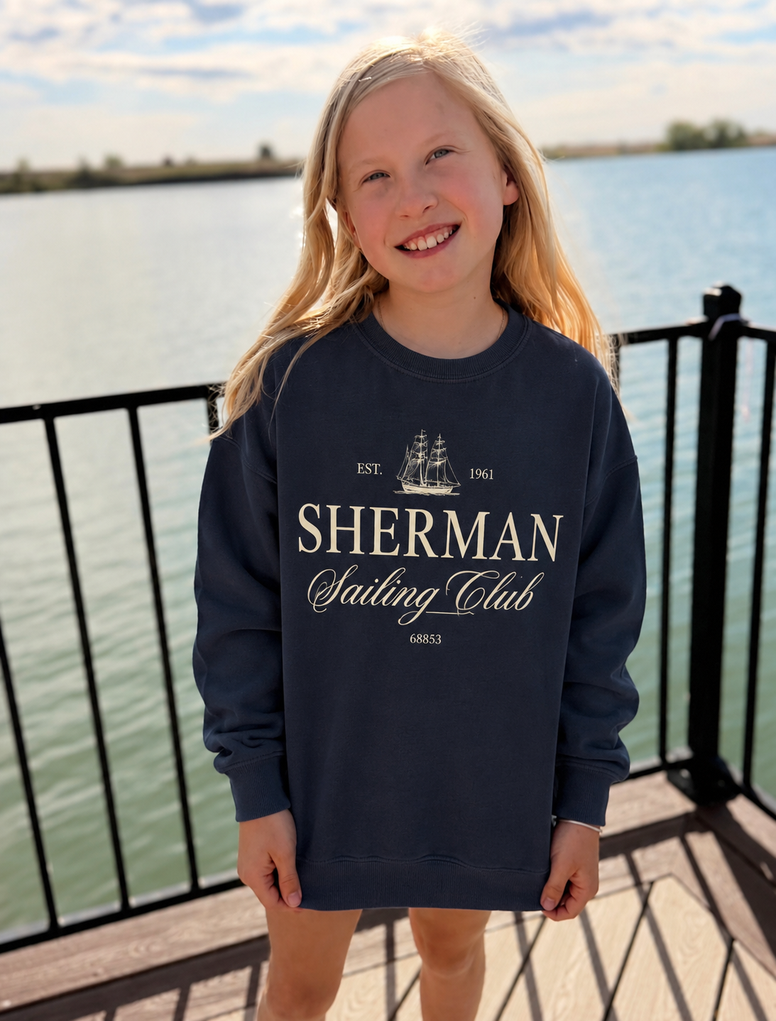 Youth Sherman Sailing Club Sweatshirt