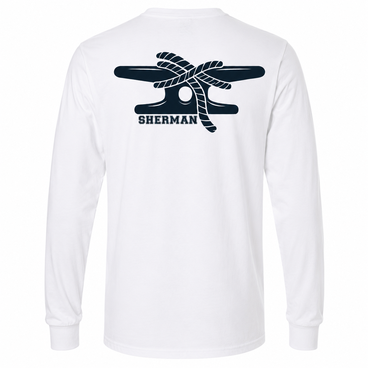 Sherman Boat Cleat White Tee