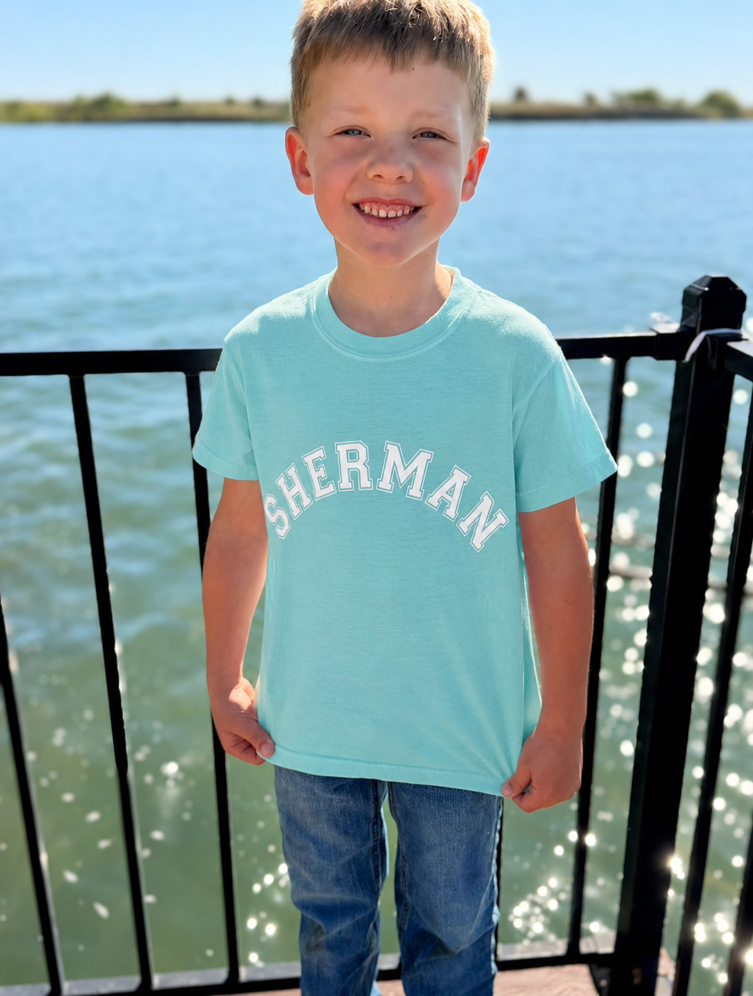 Sherman Youth Tee Island Reef