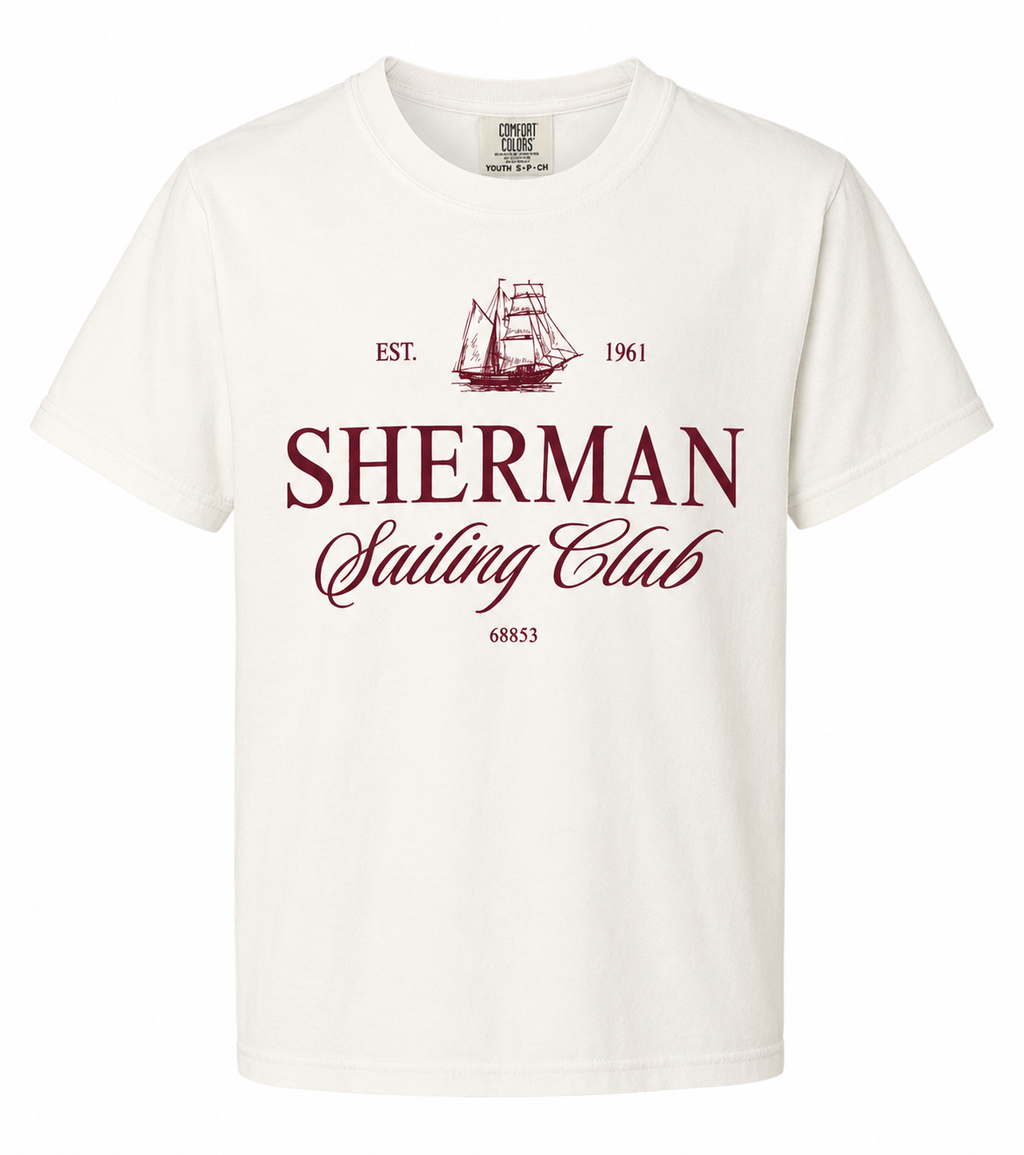 Youth Sherman Sailing Club Tee