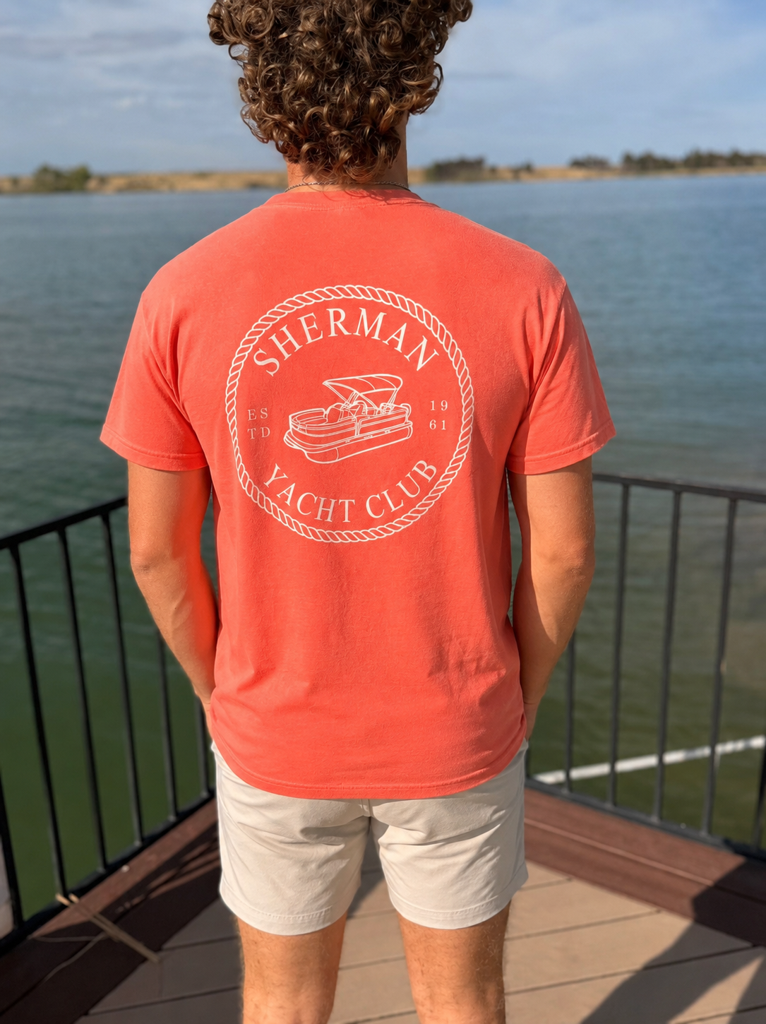 Salmon Sherman Yacht Club Tee